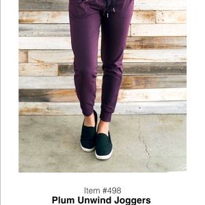 Zyia plum joggers